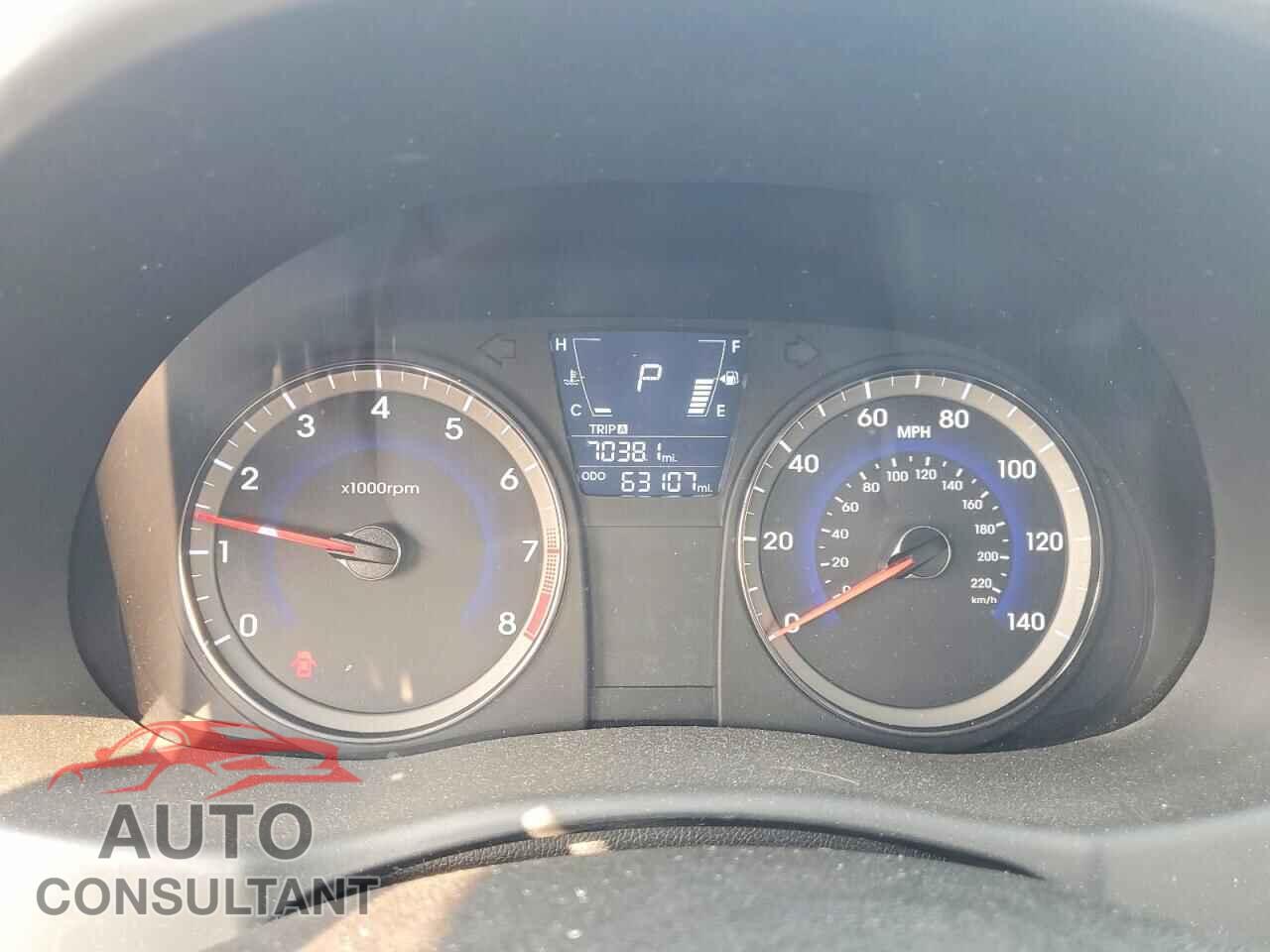 HYUNDAI ACCENT 2014 - KMHCT5AE8EU180853