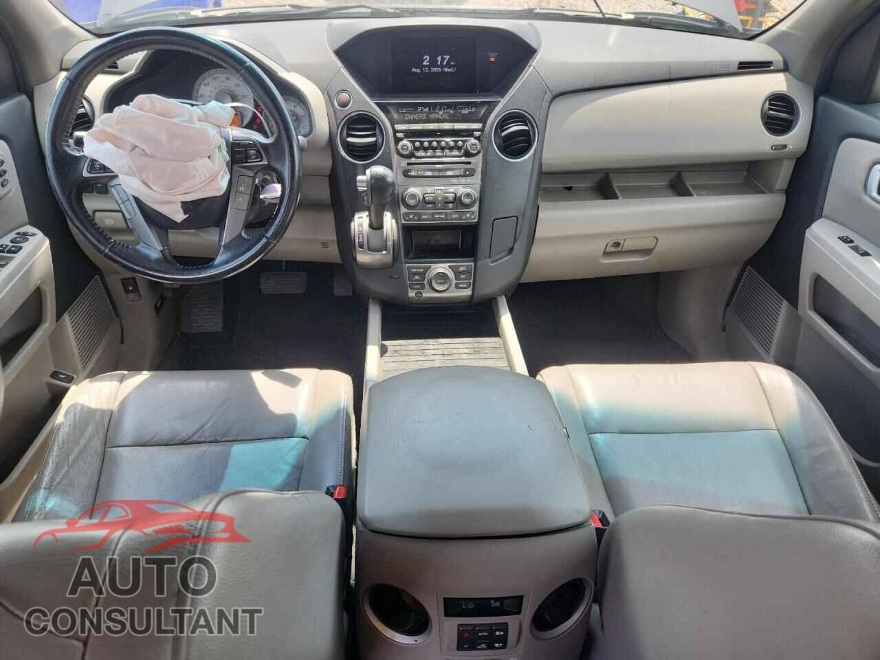 HONDA PILOT 2012 - 5FNYF3H97CB024694