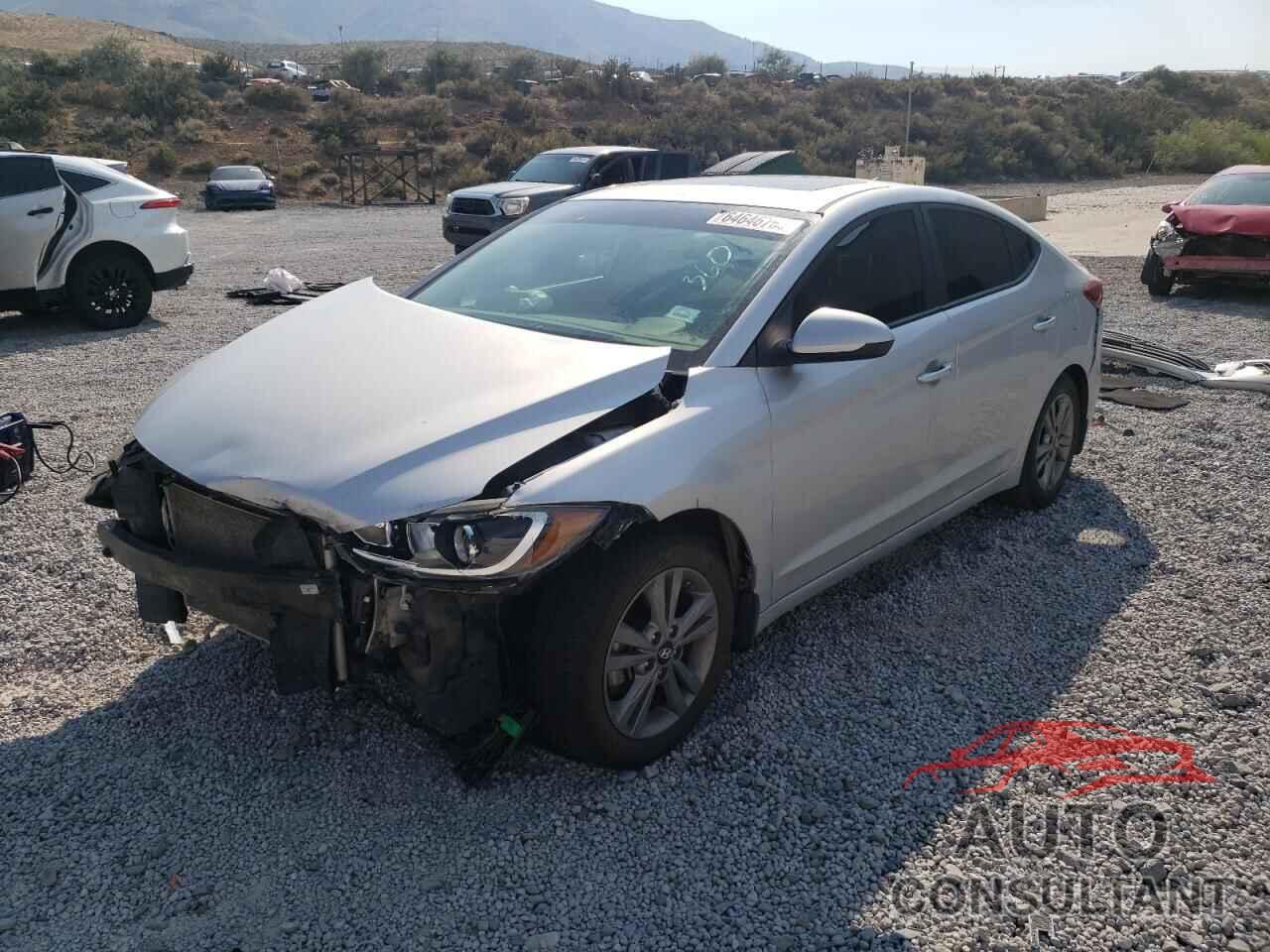 HYUNDAI ELANTRA 2017 - KMHD84LFXHU384791