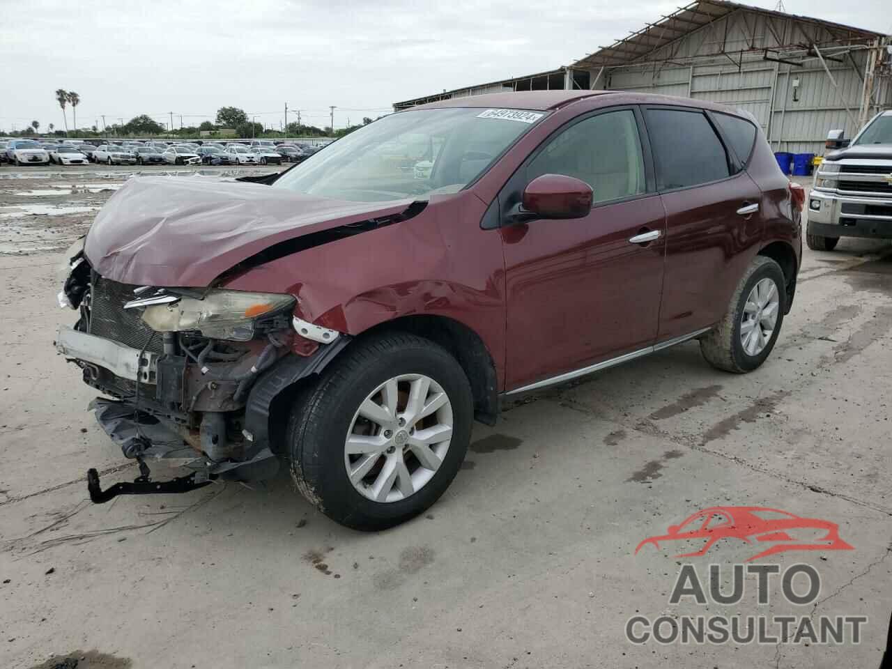 NISSAN MURANO 2012 - JN8AZ1MU9CW114078