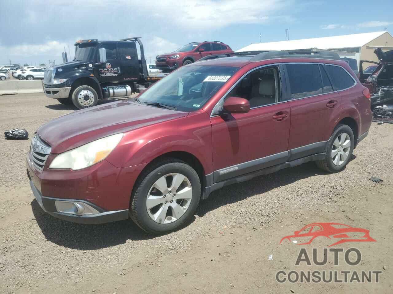 SUBARU OUTBACK 2011 - 4S4BRBKC1B3310608