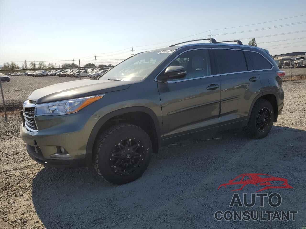 TOYOTA HIGHLANDER 2015 - 5TDDKRFH1FS106783