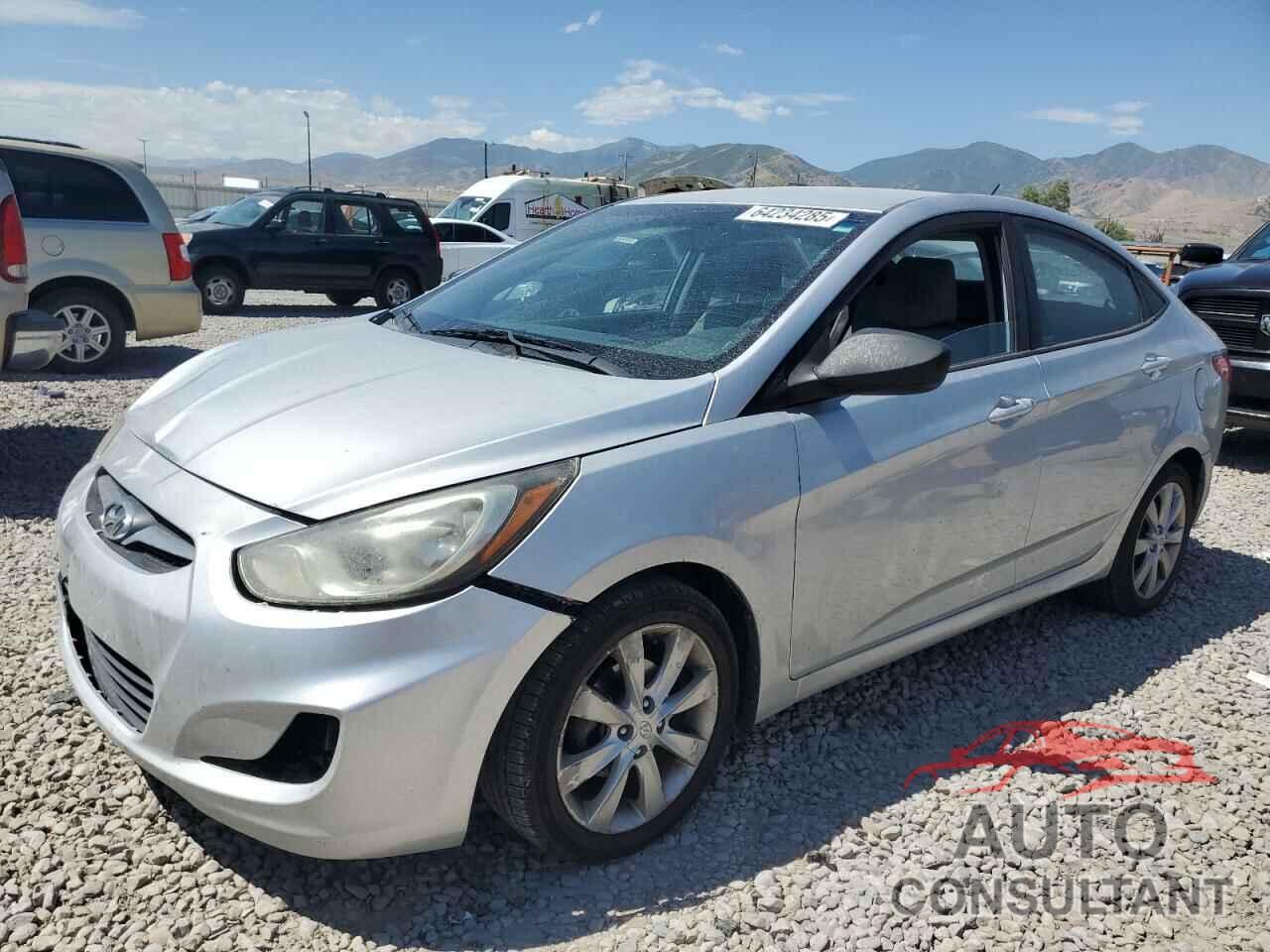 HYUNDAI ACCENT 2013 - KMHCU4AEXDU380512