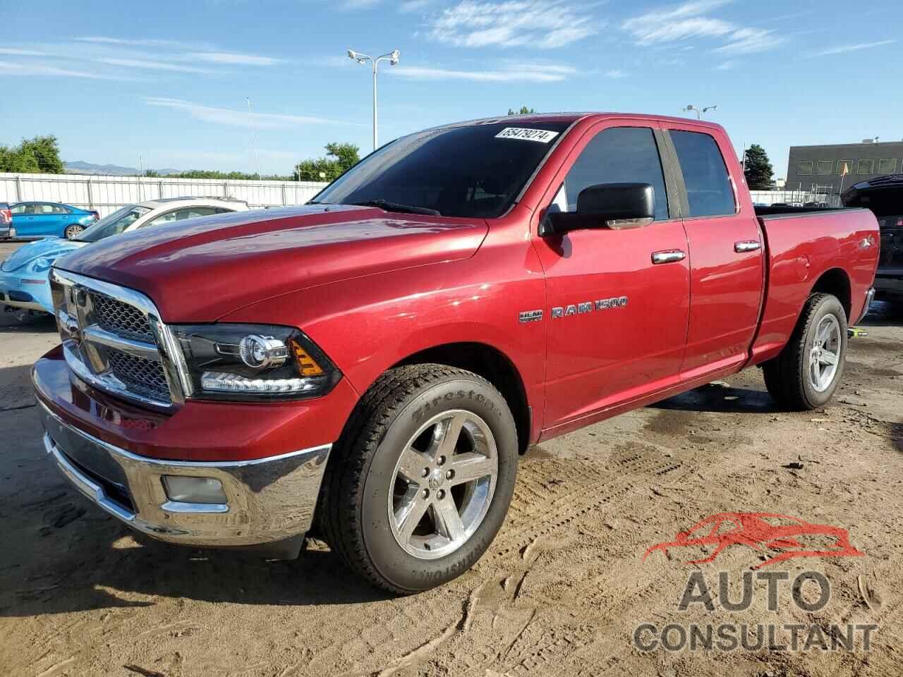 DODGE RAM 1500 2012 - 1C6RD7GT9CS215722
