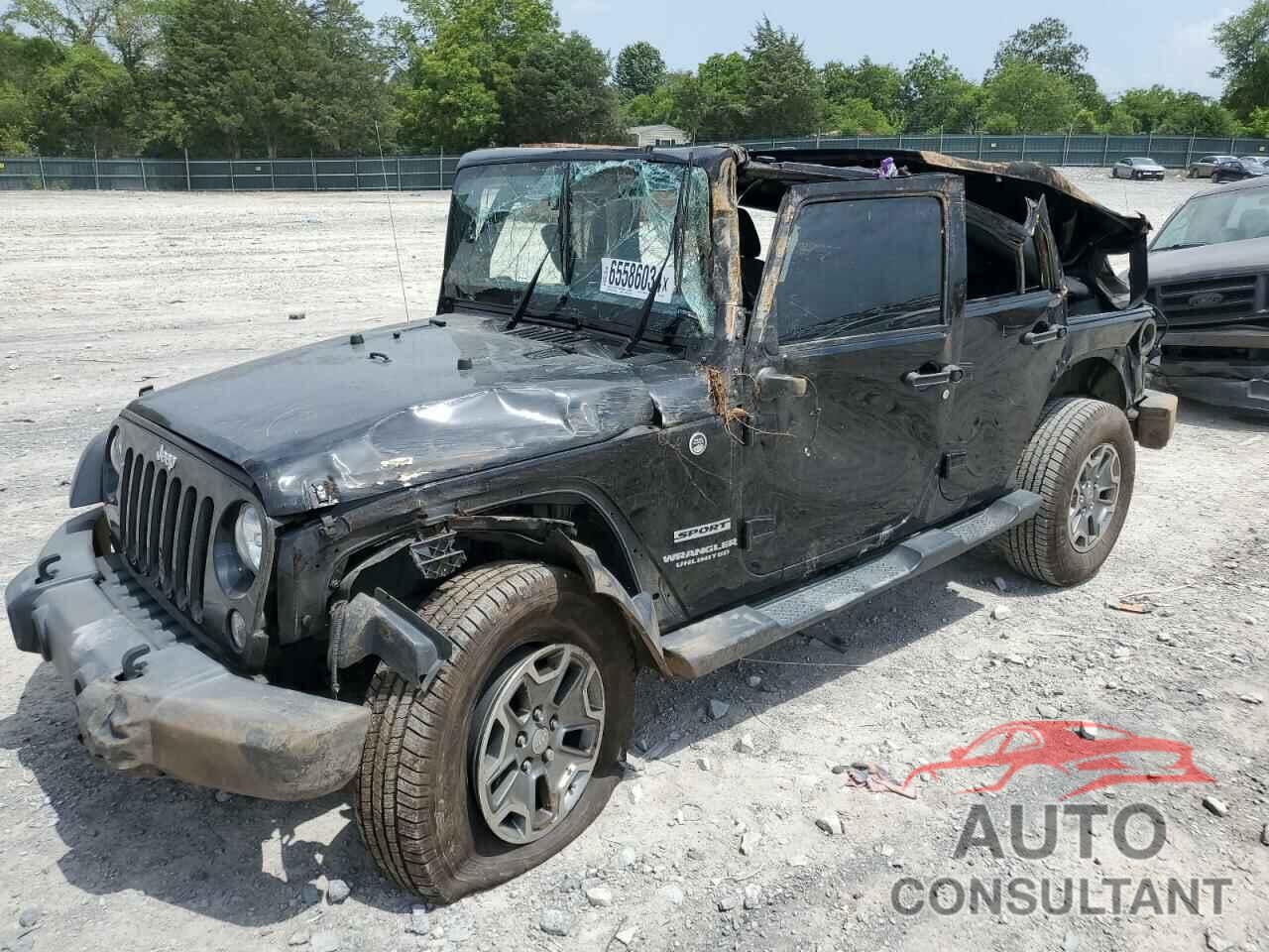 JEEP WRANGLER 2017 - 1C4BJWDG6HL742221