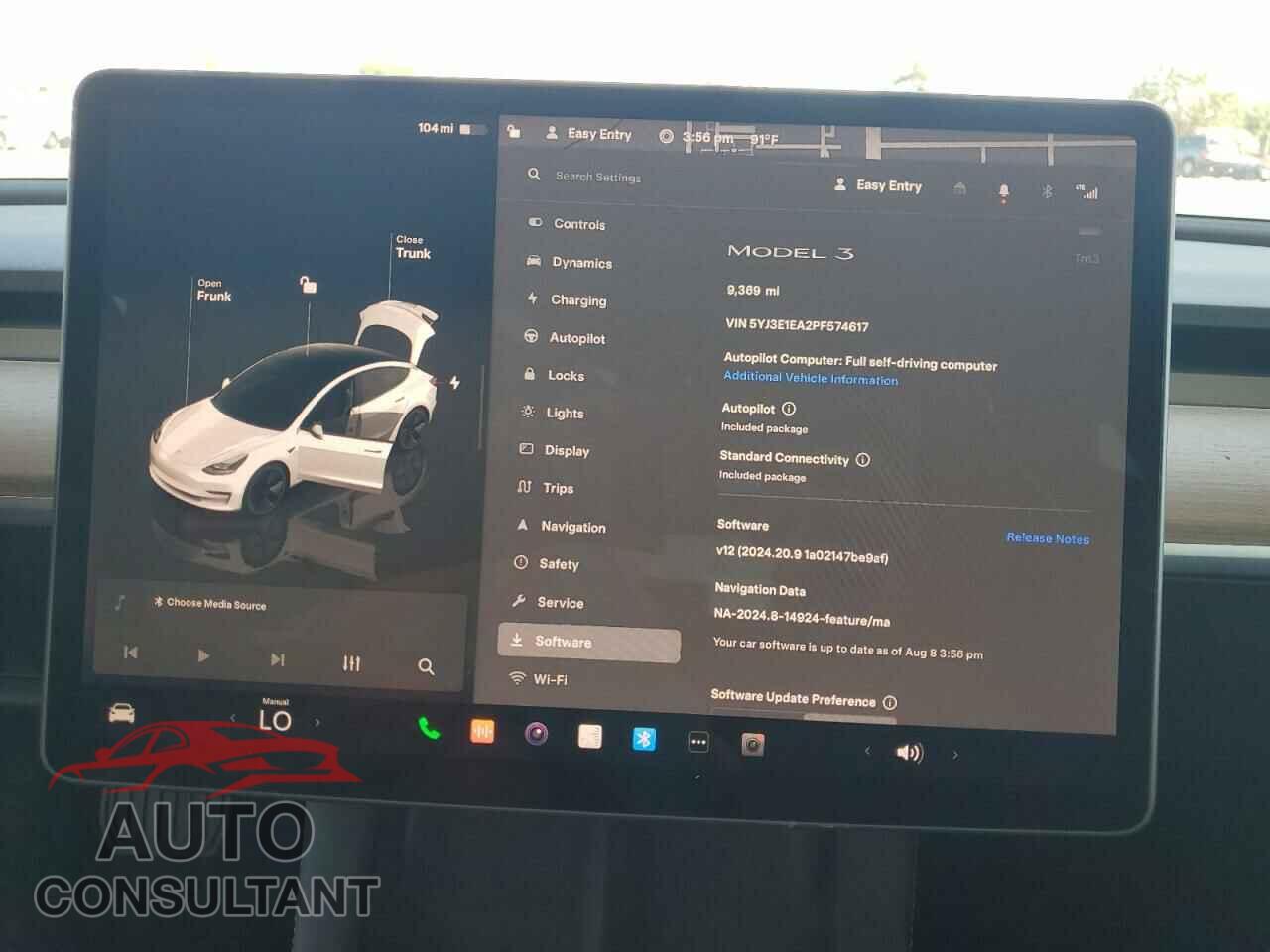 TESLA MODEL 3 2023 - 5YJ3E1EA2PF574617