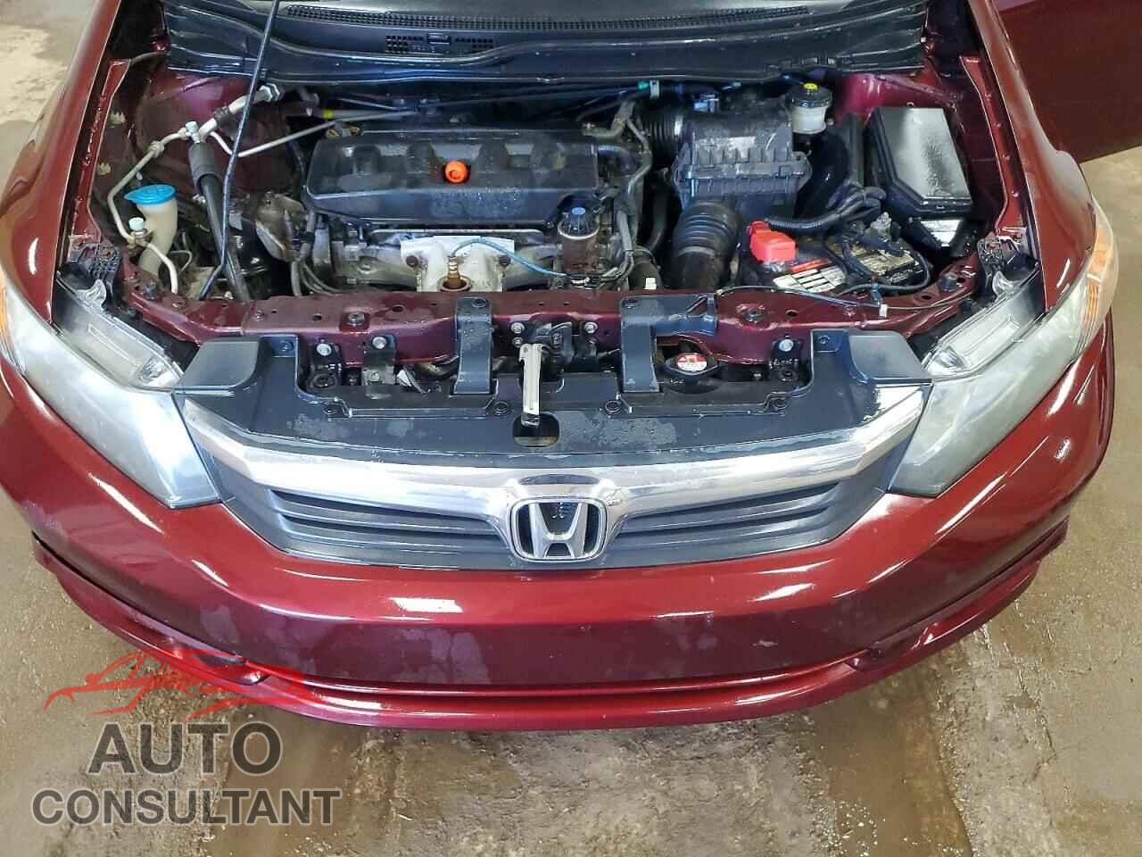 HONDA CIVIC 2012 - 19XFB2F81CE072964