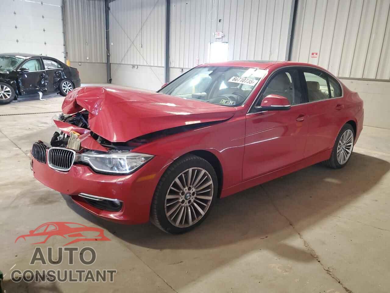 BMW 3 SERIES 2014 - WBA3B5C55EP542878