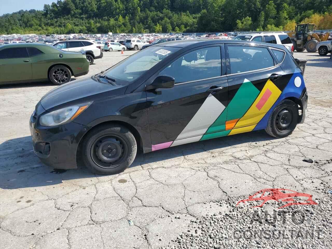 HYUNDAI ACCENT 2012 - KMHCT5AE6CU052737