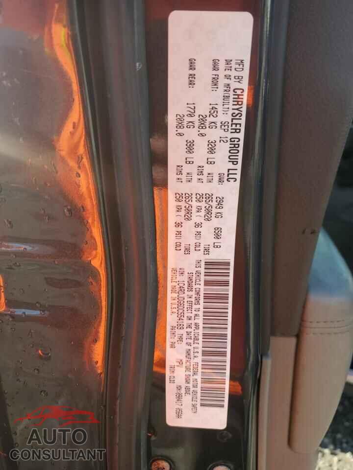 DODGE DURANGO 2013 - 1C4RDJDG6DC554169
