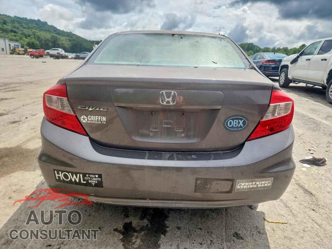 HONDA CIVIC 2012 - 19XFB2F51CE370663