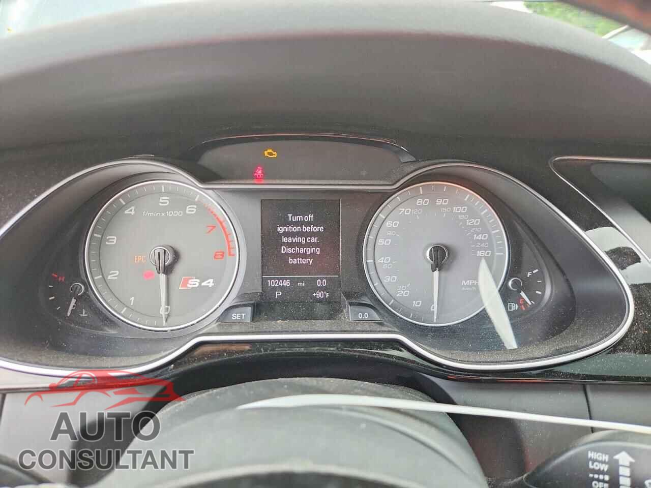 AUDI S4/RS4 2013 - WAUBGAFL7DA174656