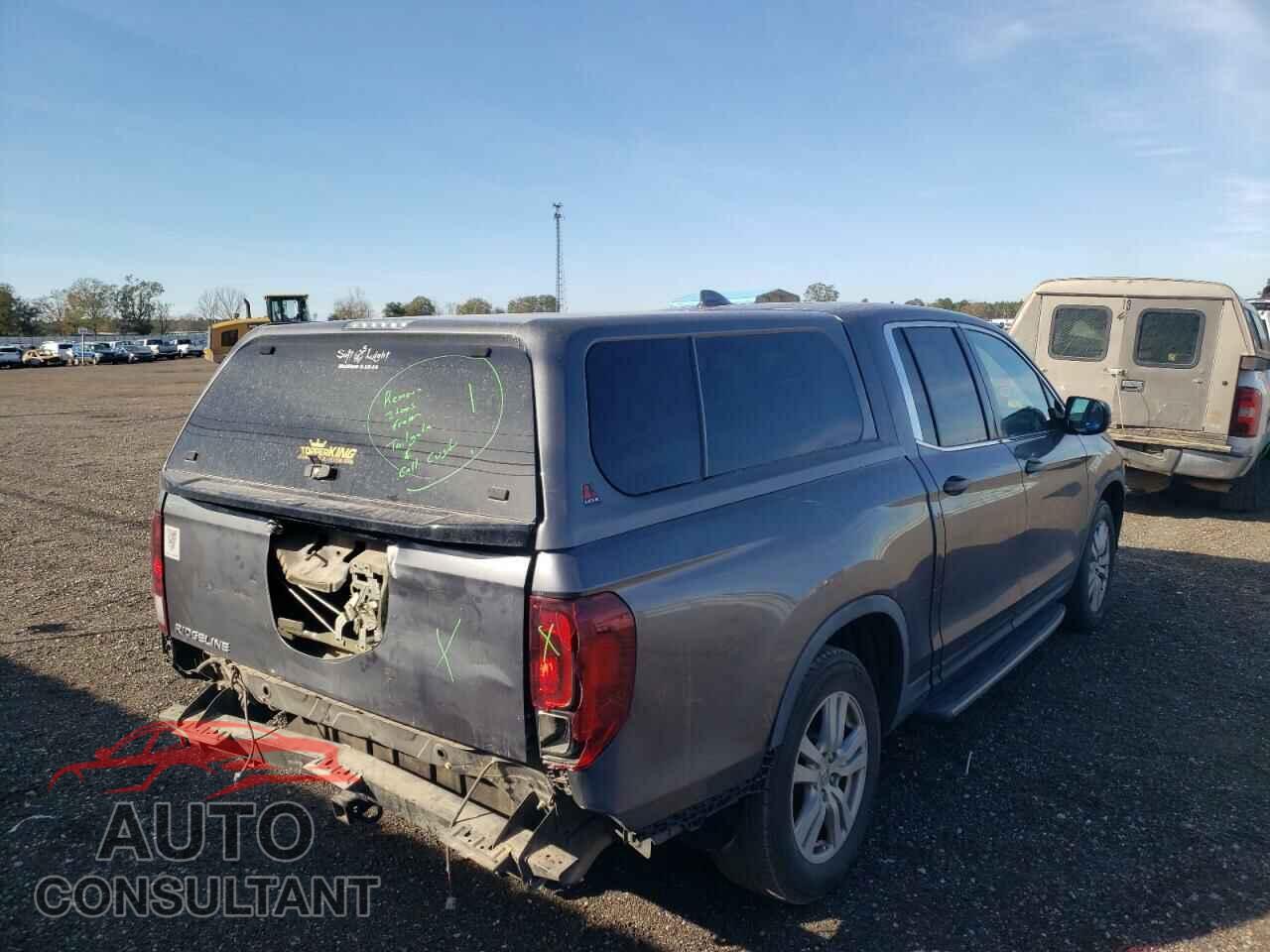 HONDA RIDGELINE 2017 - 5FPYK2F22HB003309