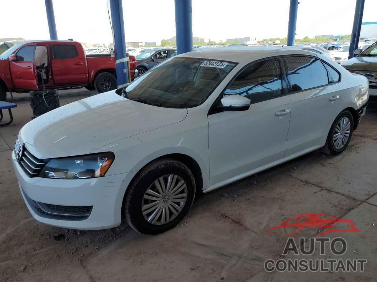 VOLKSWAGEN PASSAT 2014 - 1VWAT7A30EC022886