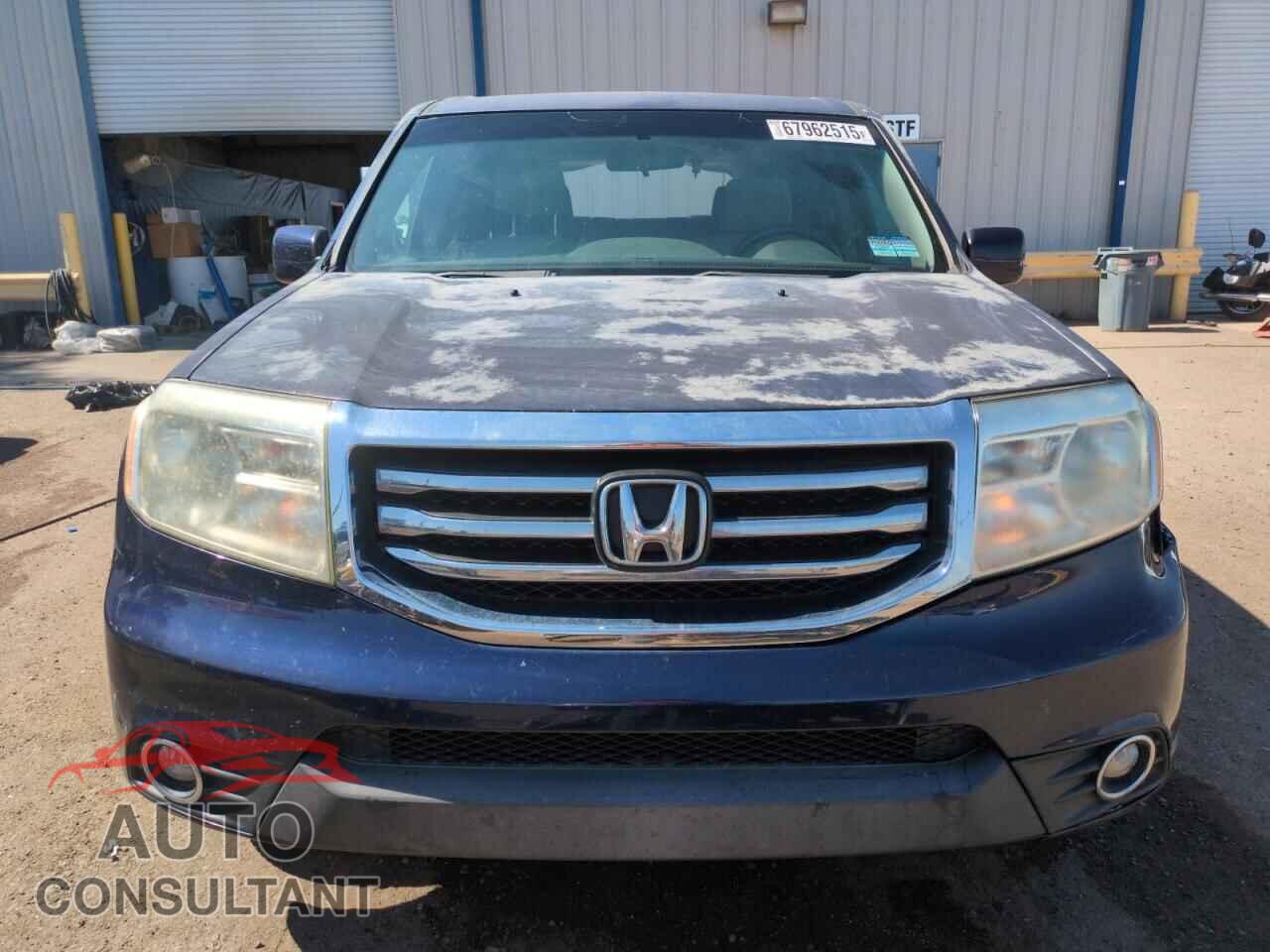 HONDA PILOT 2013 - 5FNYF4H41DB085423