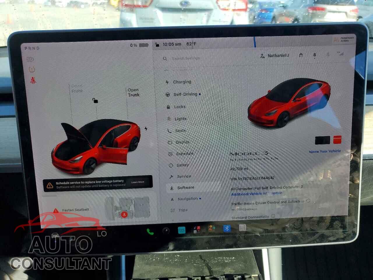 TESLA MODEL 3 2020 - 5YJ3E1EA5LF644542