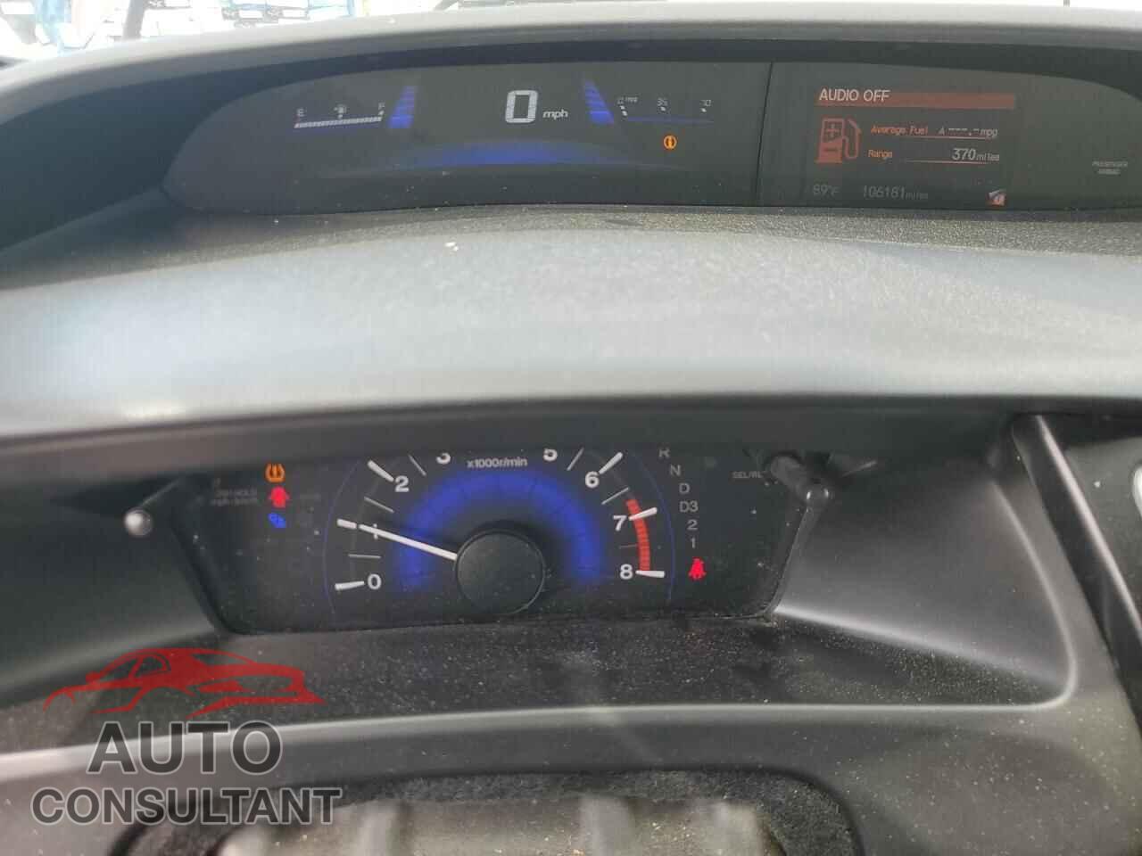 HONDA CIVIC 2013 - 19XFB2F87DE213084