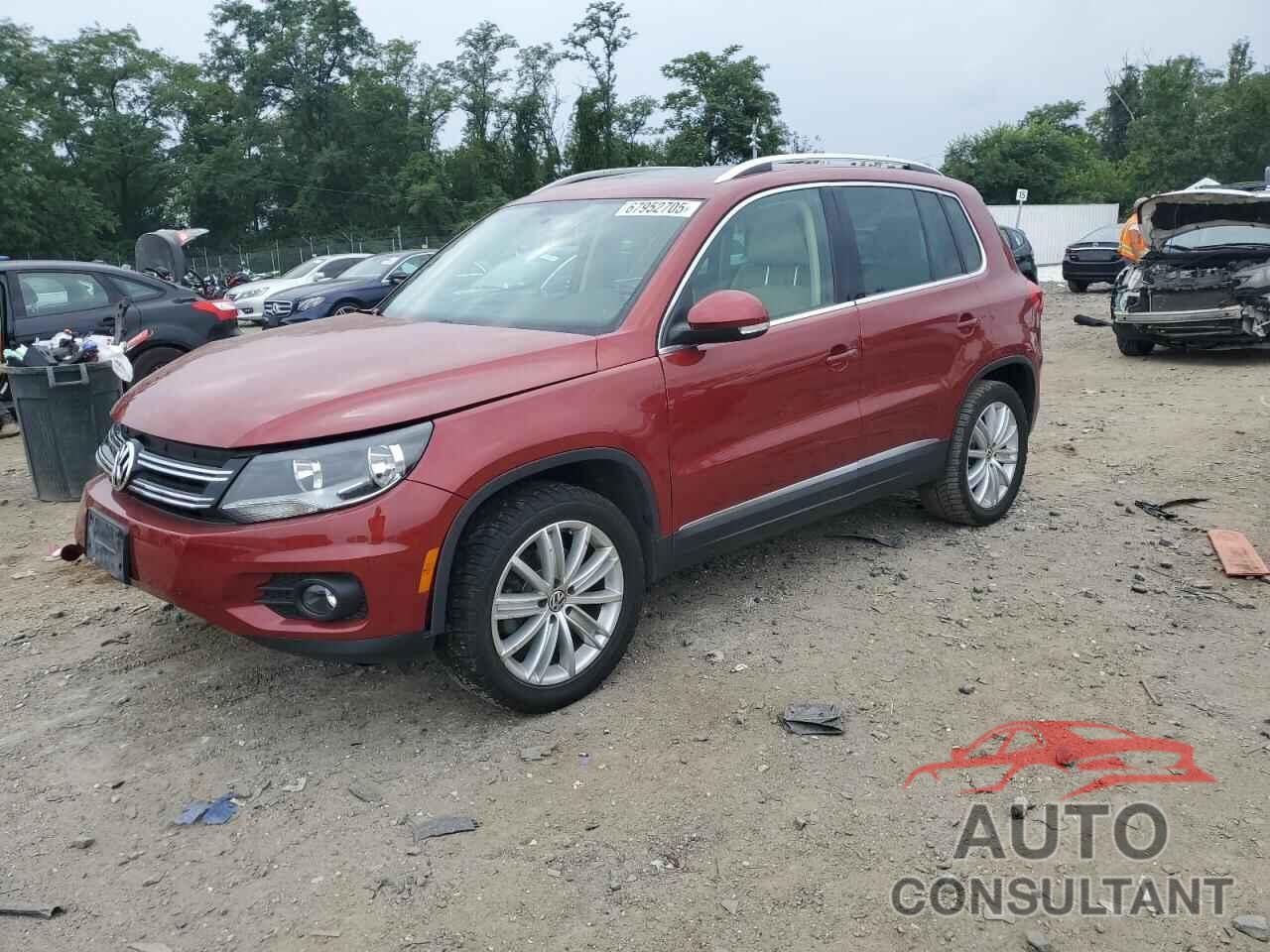 VOLKSWAGEN TIGUAN 2015 - WVGAV7AX5FW006405
