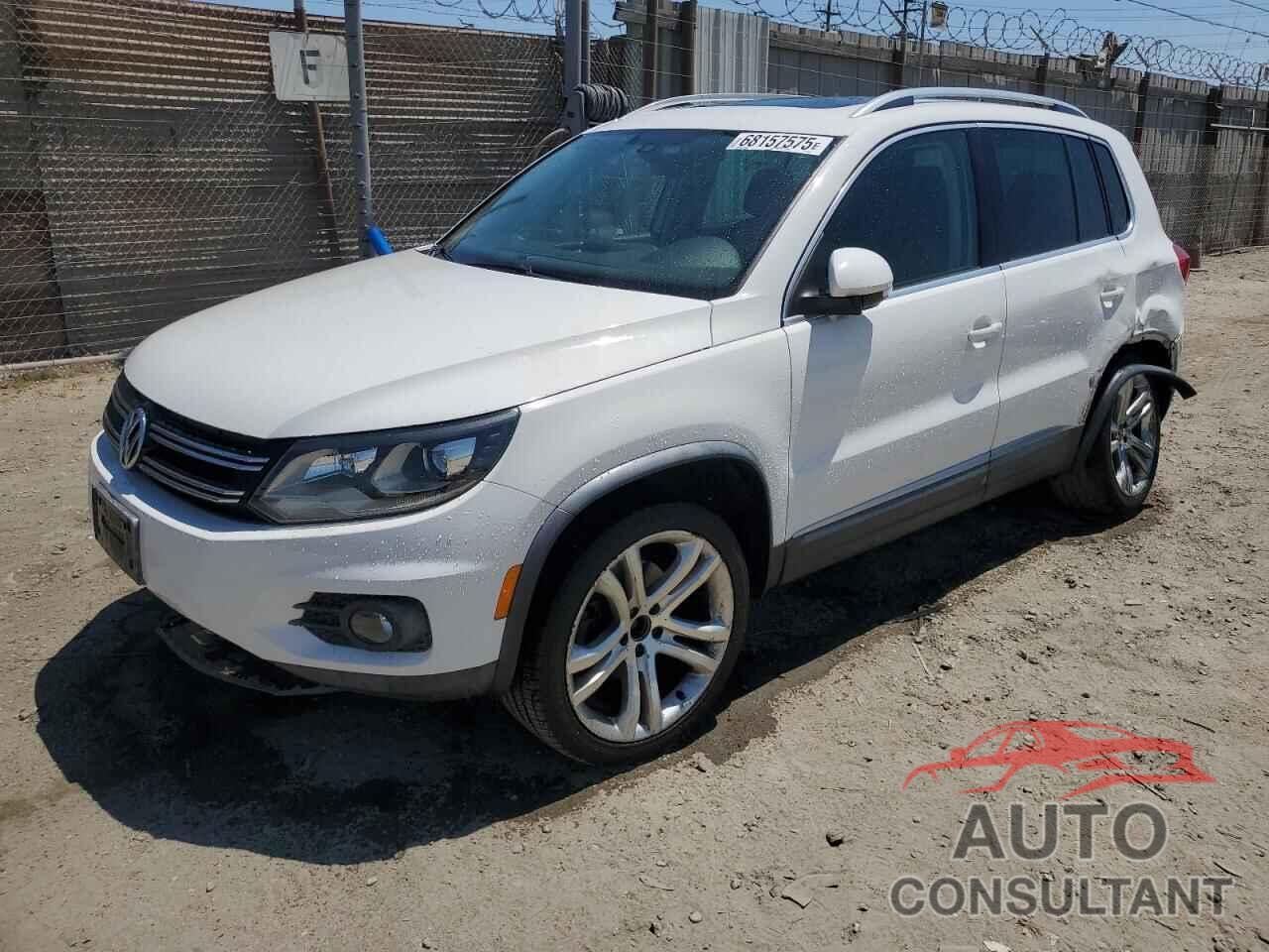 VOLKSWAGEN TIGUAN 2012 - WVGAV7AXXCW598752