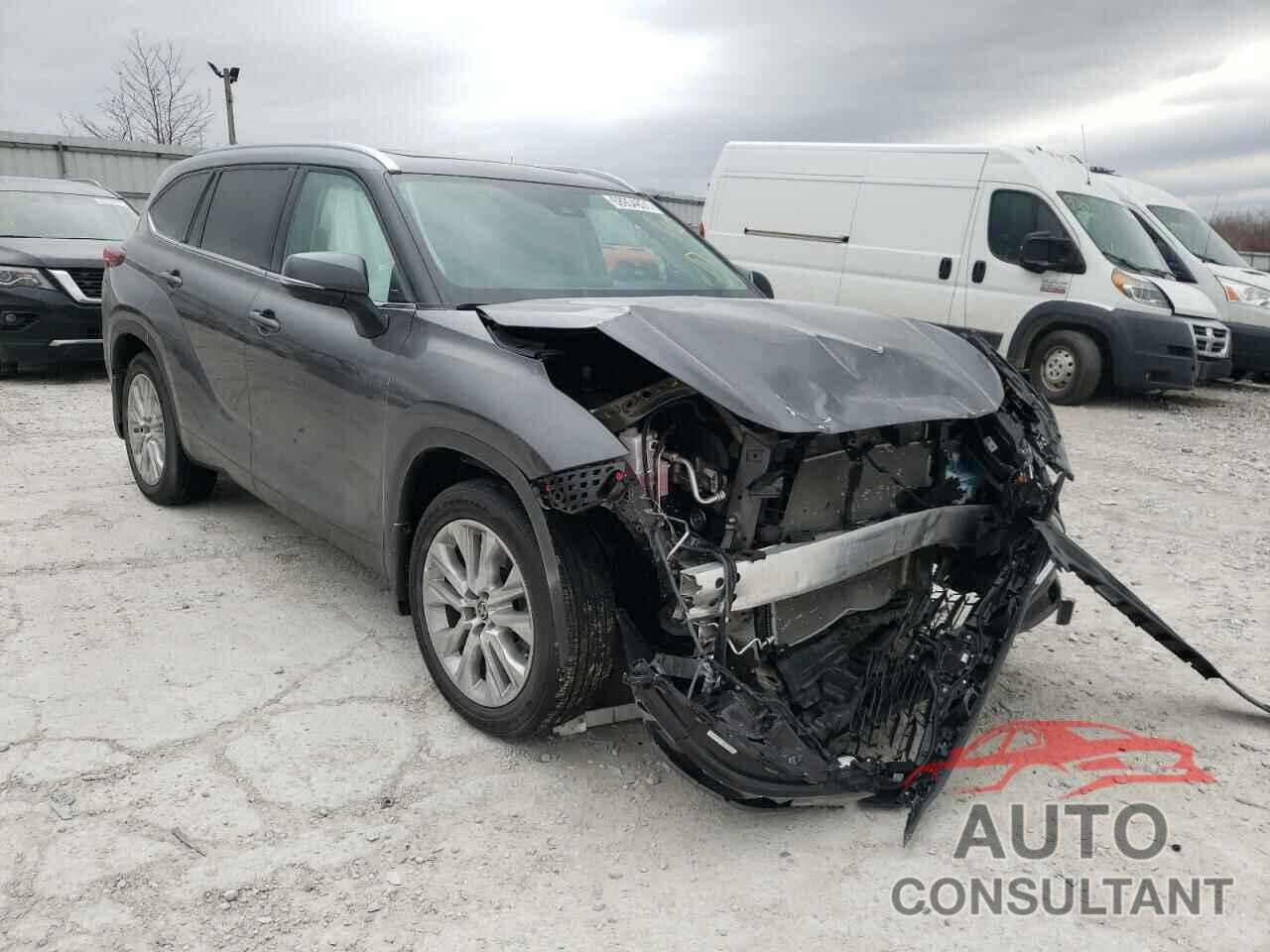 TOYOTA HIGHLANDER 2021 - 5TDDZRBH6MS125456
