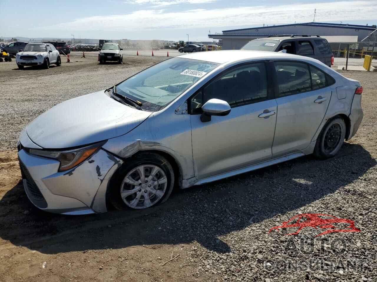 TOYOTA COROLLA 2020 - JTDEPRAE3LJ087827