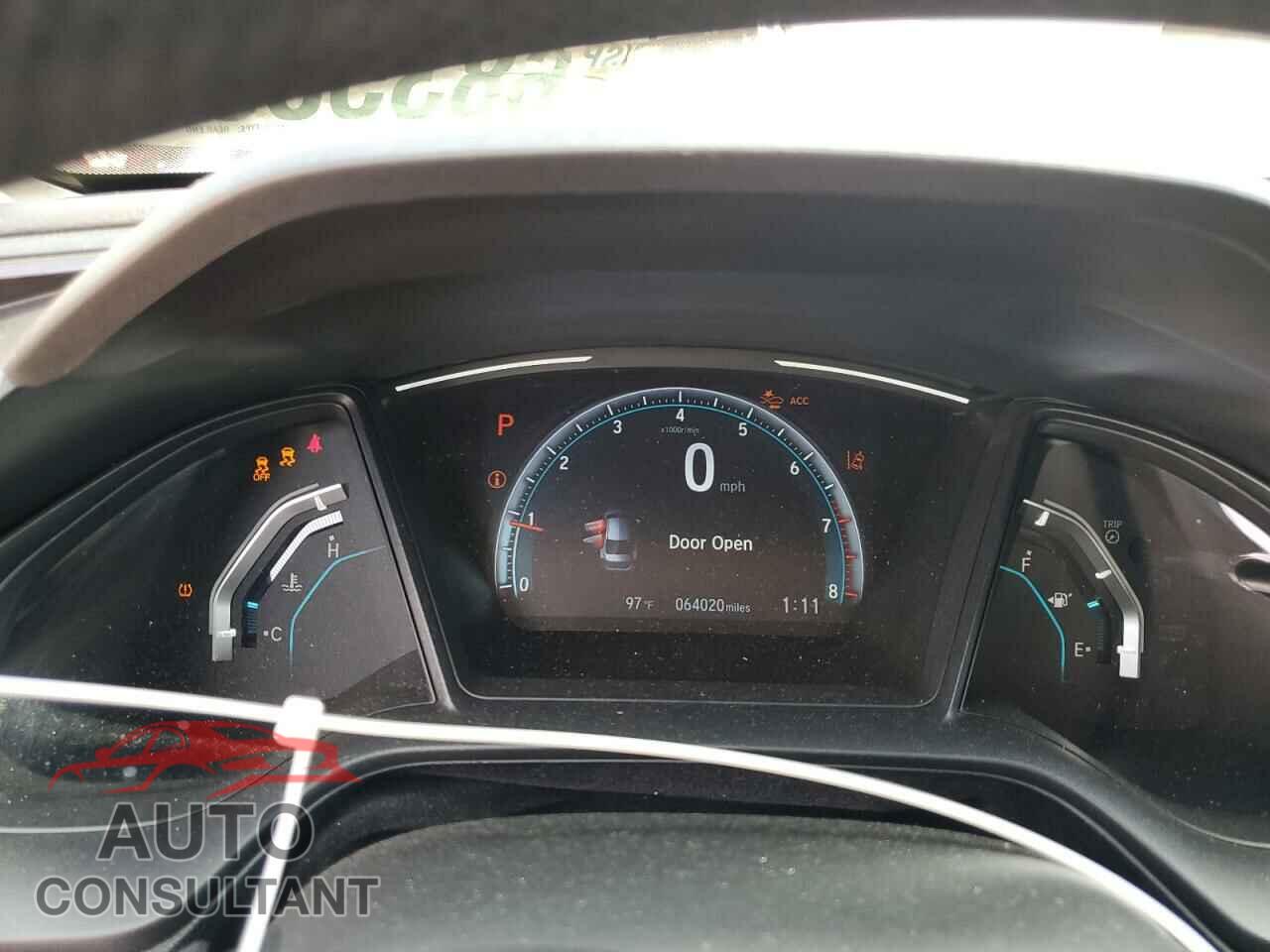 HONDA CIVIC 2019 - 2HGFC2F69KH512199