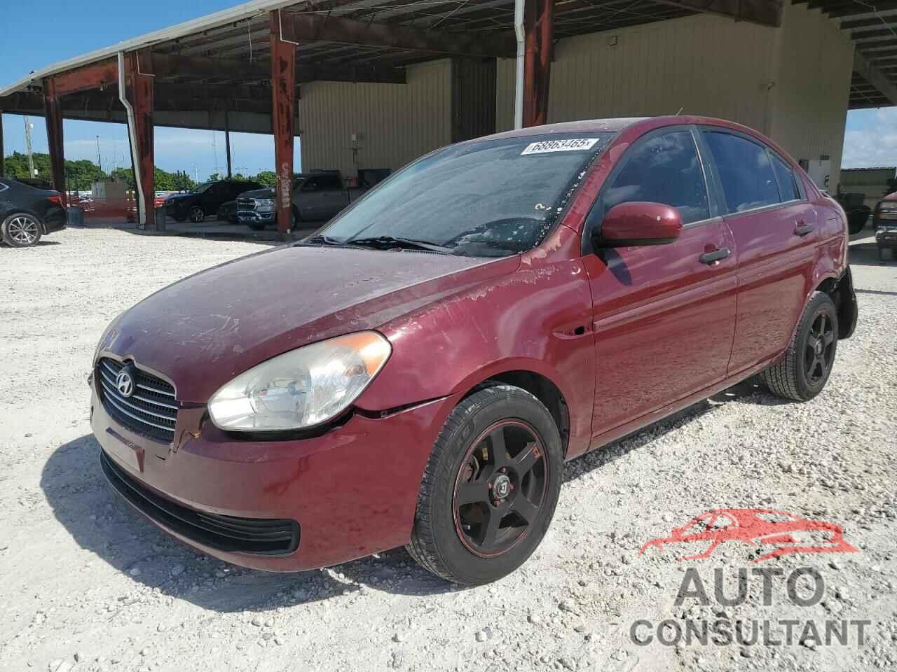 HYUNDAI ACCENT 2010 - KMHCN4AC8AU431786