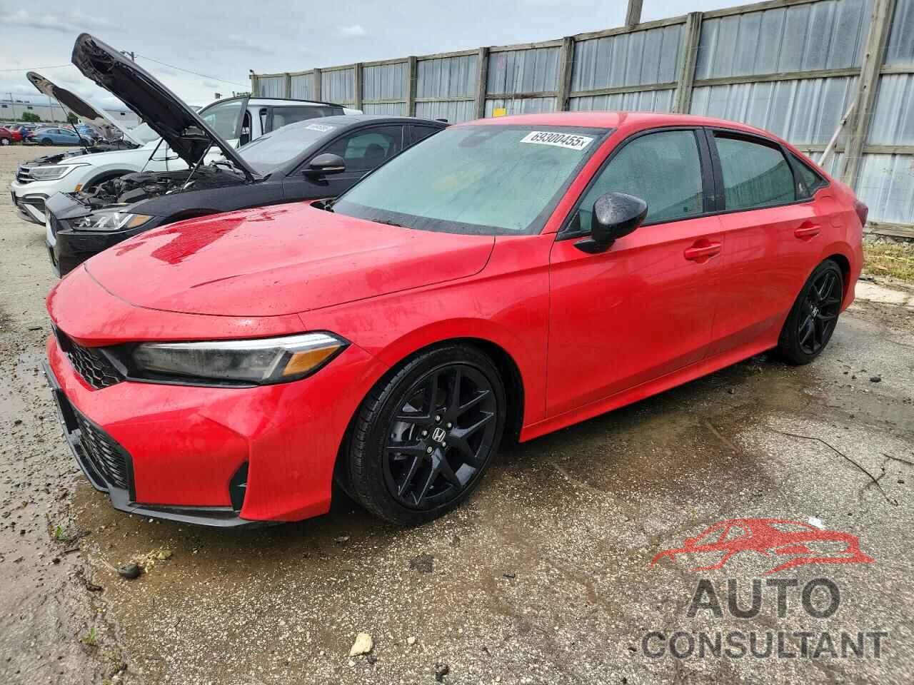 HONDA CIVIC 2025 - 2HGFE2F54SH564258