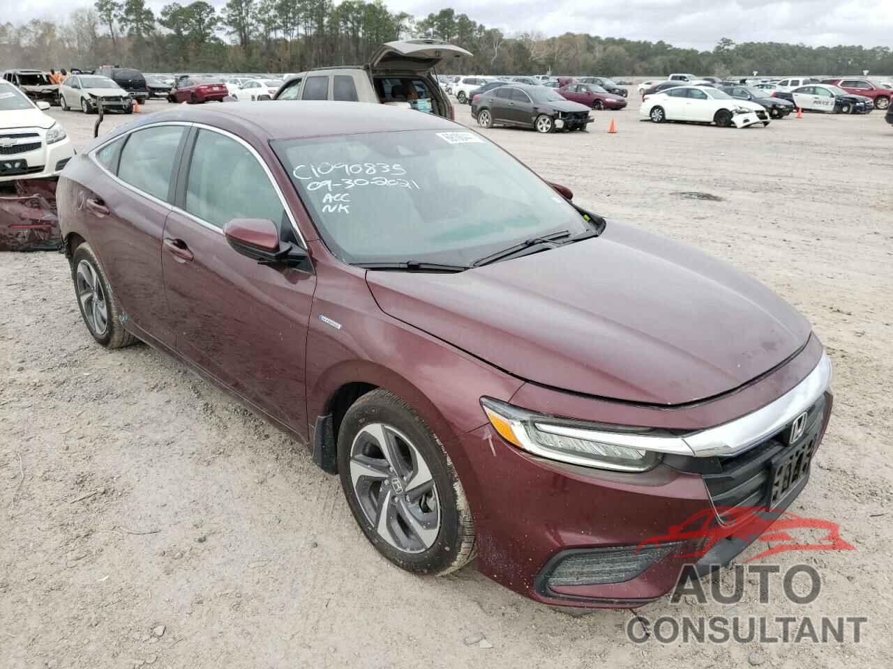 HONDA INSIGHT 2019 - 19XZE4F1XKE006611