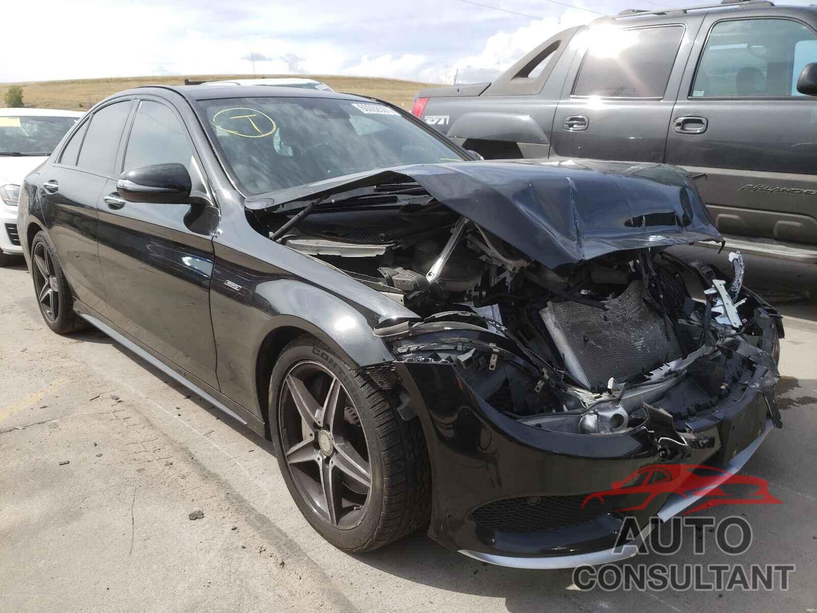 MERCEDES-BENZ C-CLASS 2016 - 55SWF6EB9GU116362