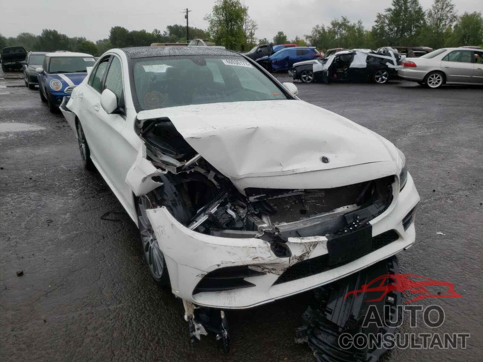 MERCEDES-BENZ C-CLASS 2019 - 55SWF8DB9KU302196