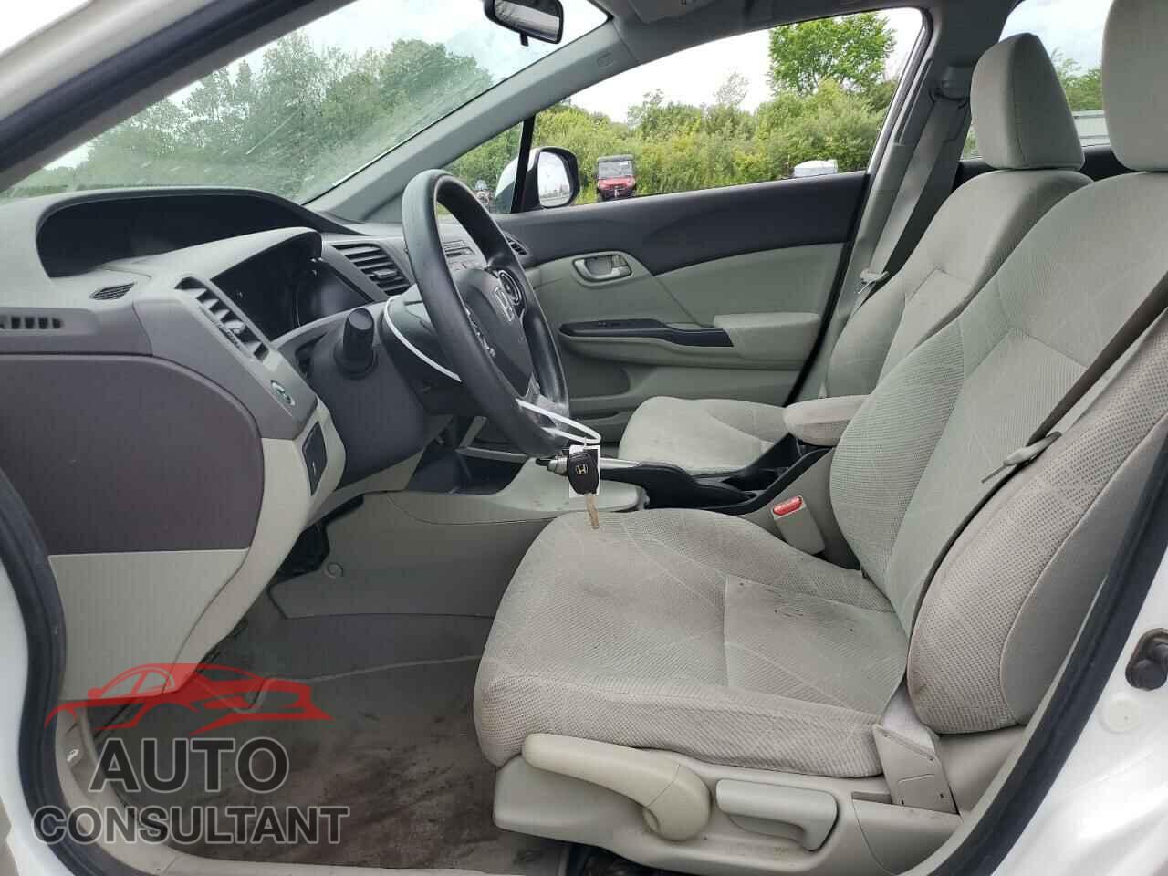 HONDA CIVIC 2012 - 2HGFB2F51CH301736