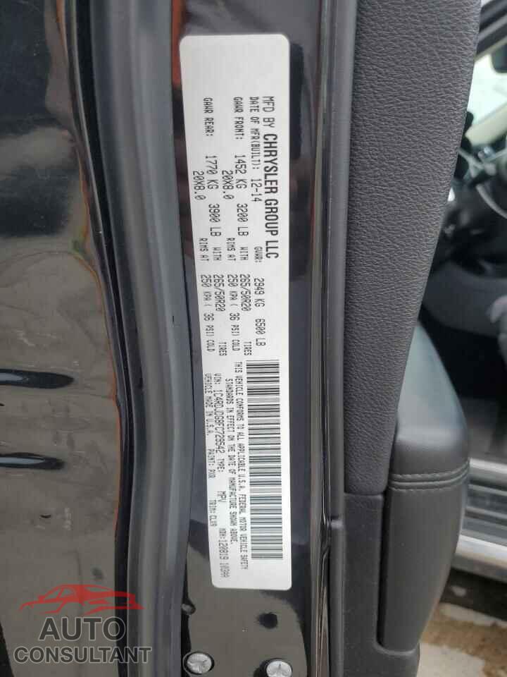 DODGE DURANGO 2015 - 1C4RDJDG8FC729542
