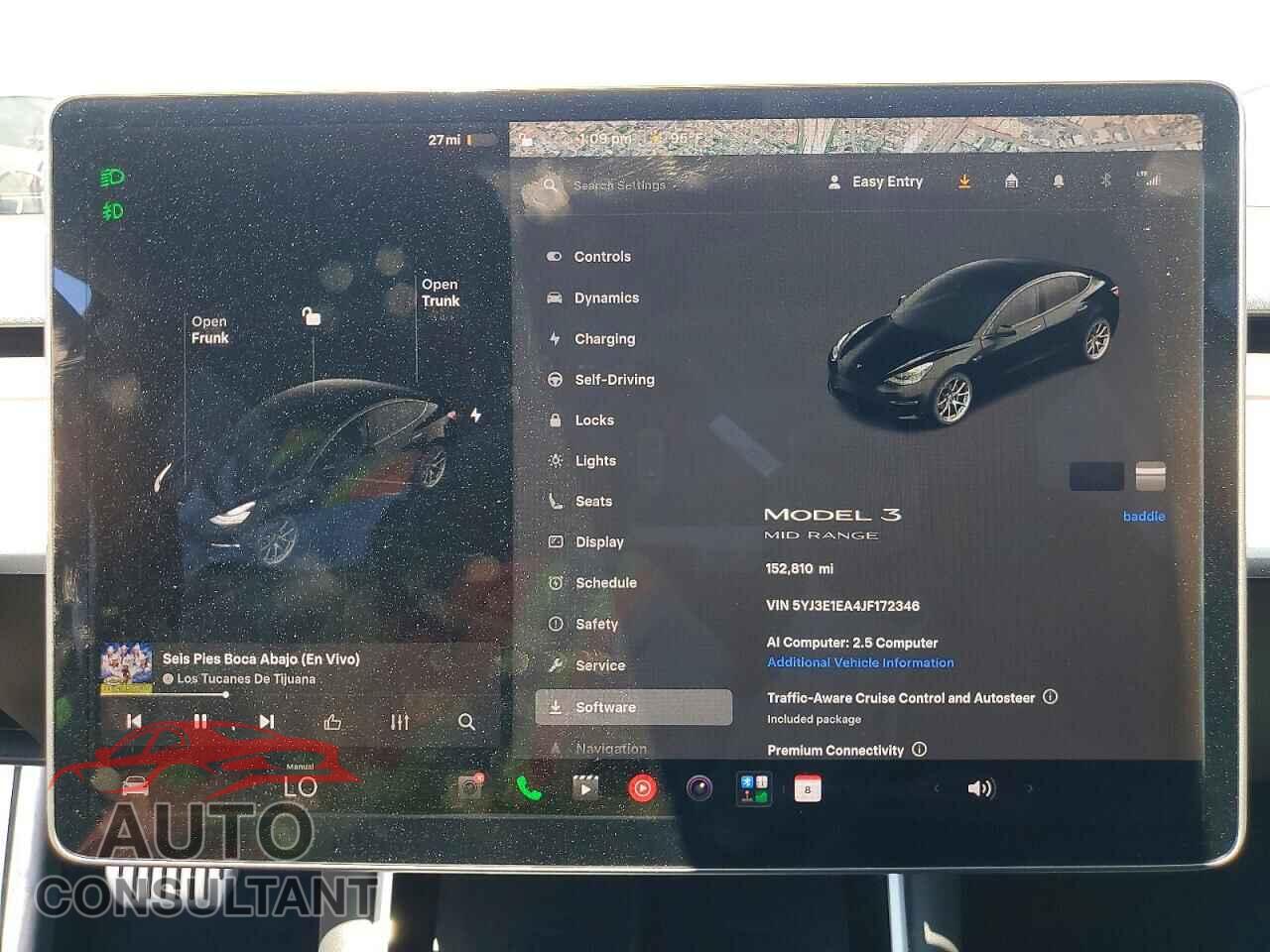 TESLA MODEL 3 2018 - 5YJ3E1EA4JF172346