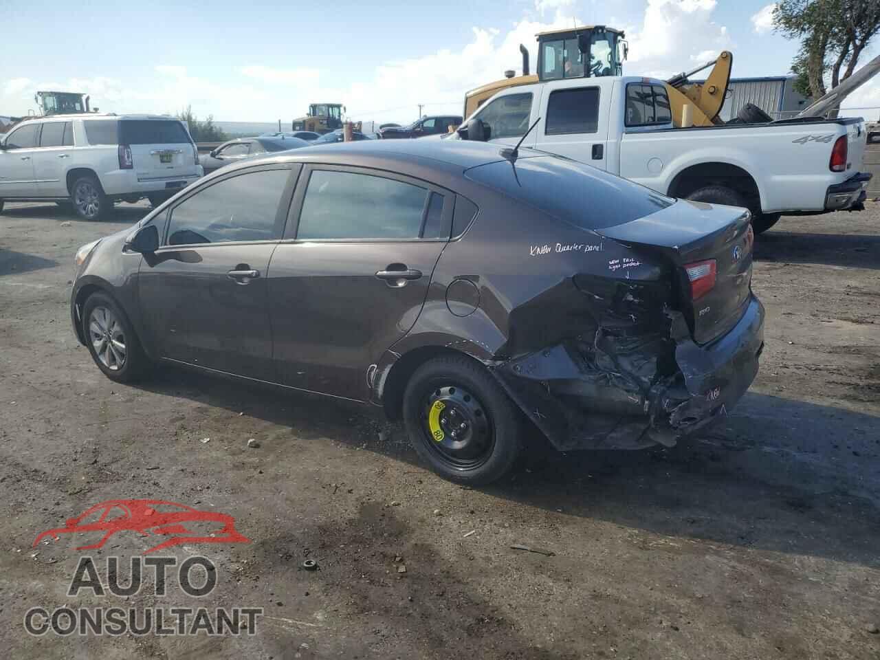 KIA RIO 2016 - KNADN4A32G6678952