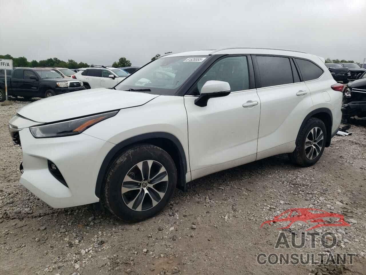 TOYOTA HIGHLANDER 2022 - 5TDGZRBH5NS175389