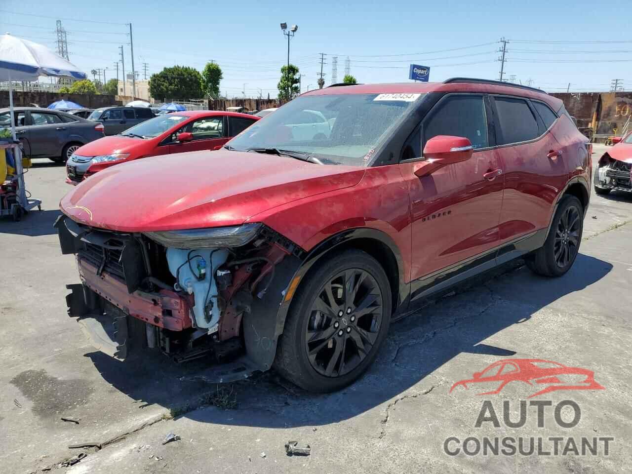 CHEVROLET BLAZER 2020 - 3GNKBERS2LS537199