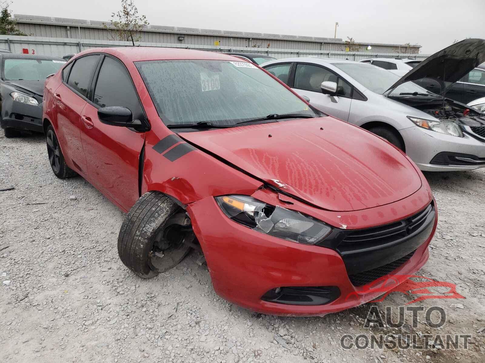 DODGE DART 2016 - 1C3CDFBB0GD591442