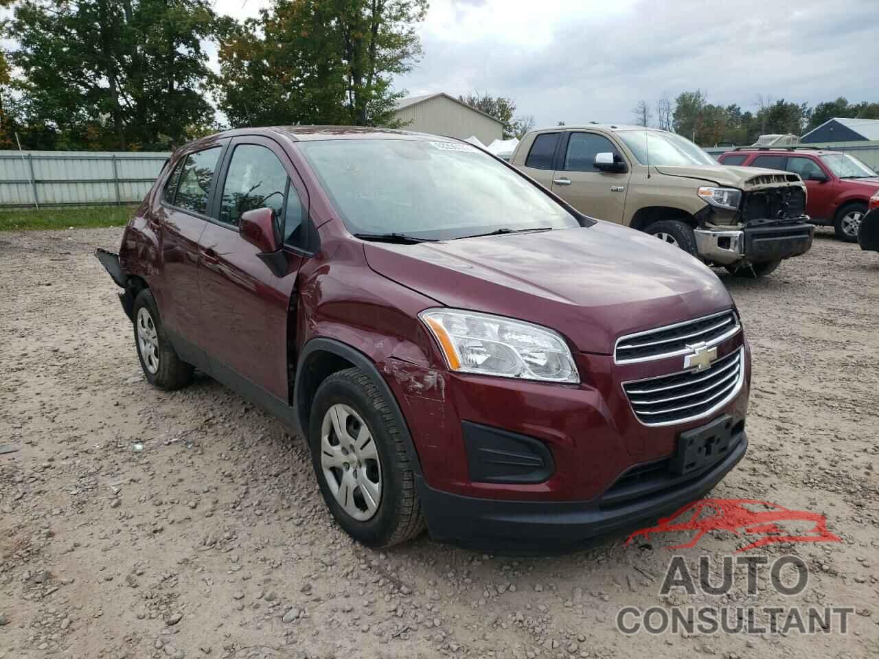 CHEVROLET TRAX 2016 - 3GNCJKSBXGL138363