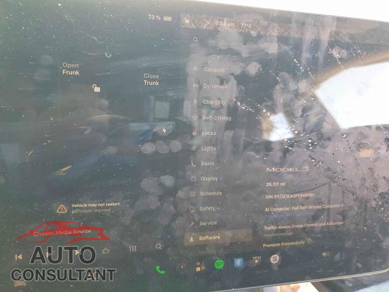 TESLA MODEL 3 2023 - 5YJ3E1EA3PF549581