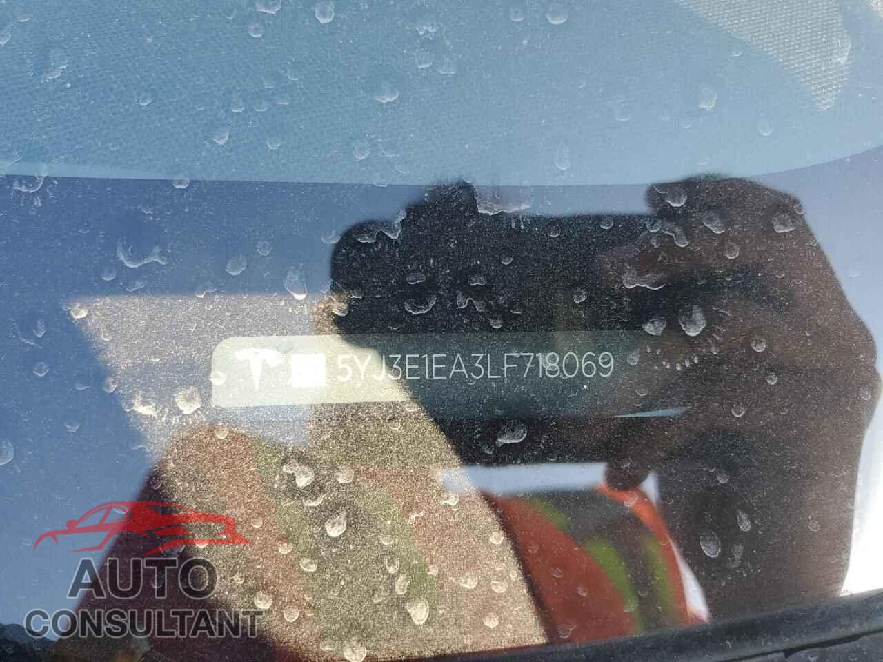 TESLA MODEL 3 2020 - 5YJ3E1EA3LF718069