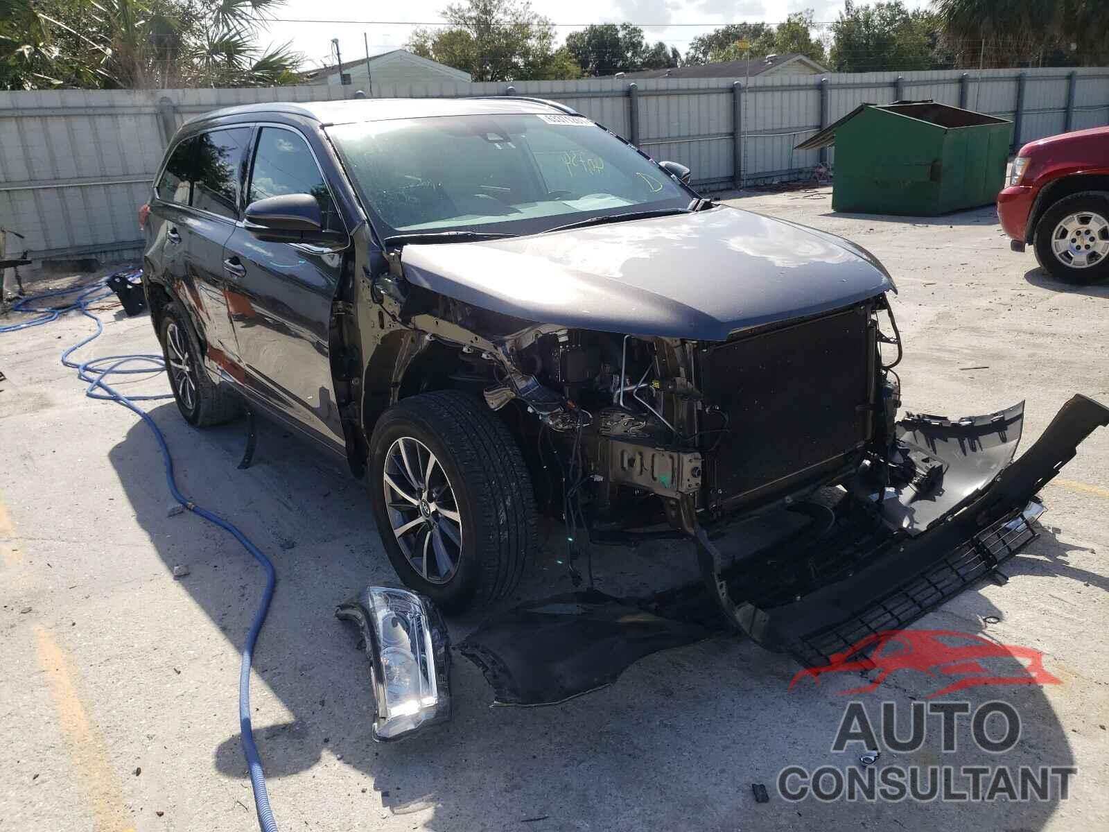 TOYOTA HIGHLANDER 2018 - 5TDJZRFH1JS524803