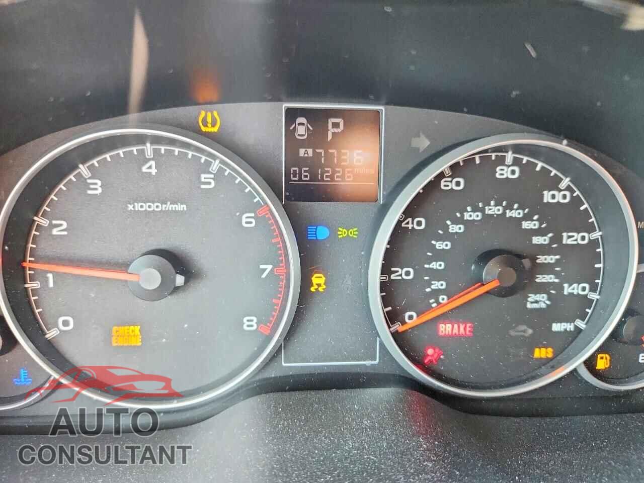 SUBARU OUTBACK 2014 - 4S4BRBCC4E3290020