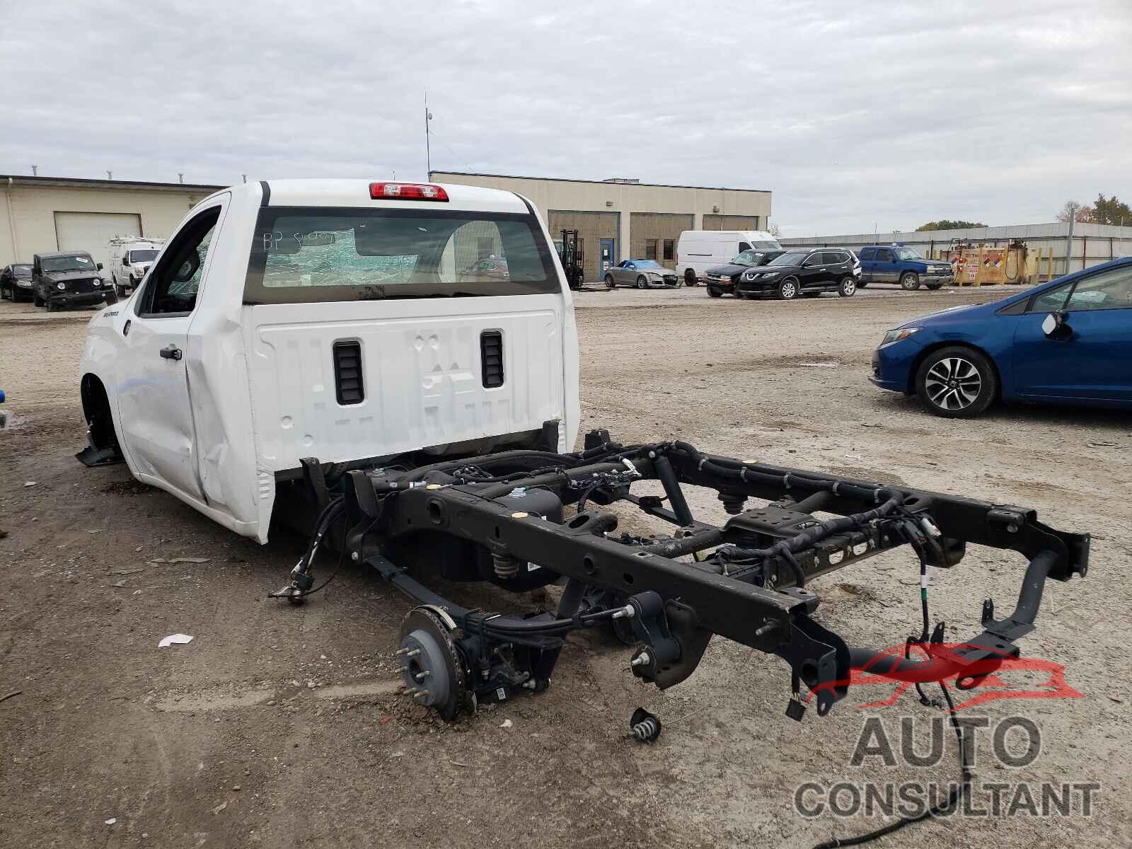 CHEVROLET SILVERADO 2021 - 3GCNWAEF9MG240396