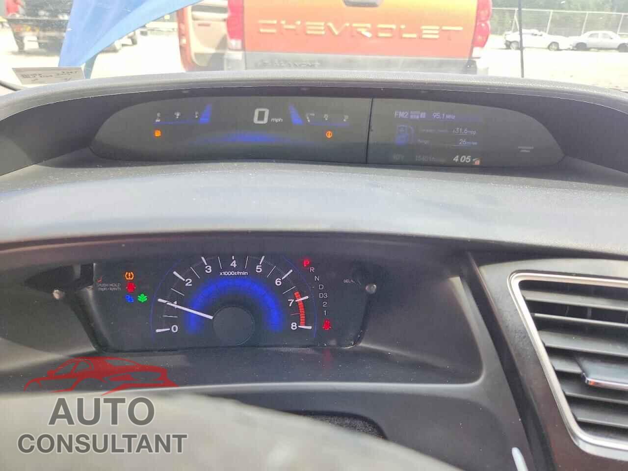 HONDA CIVIC 2013 - 19XFB2F5XDE078785