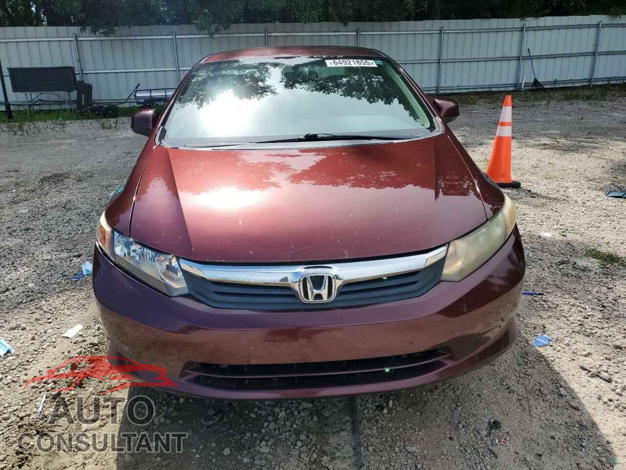 HONDA CIVIC 2012 - 2HGFB2F52CH515490