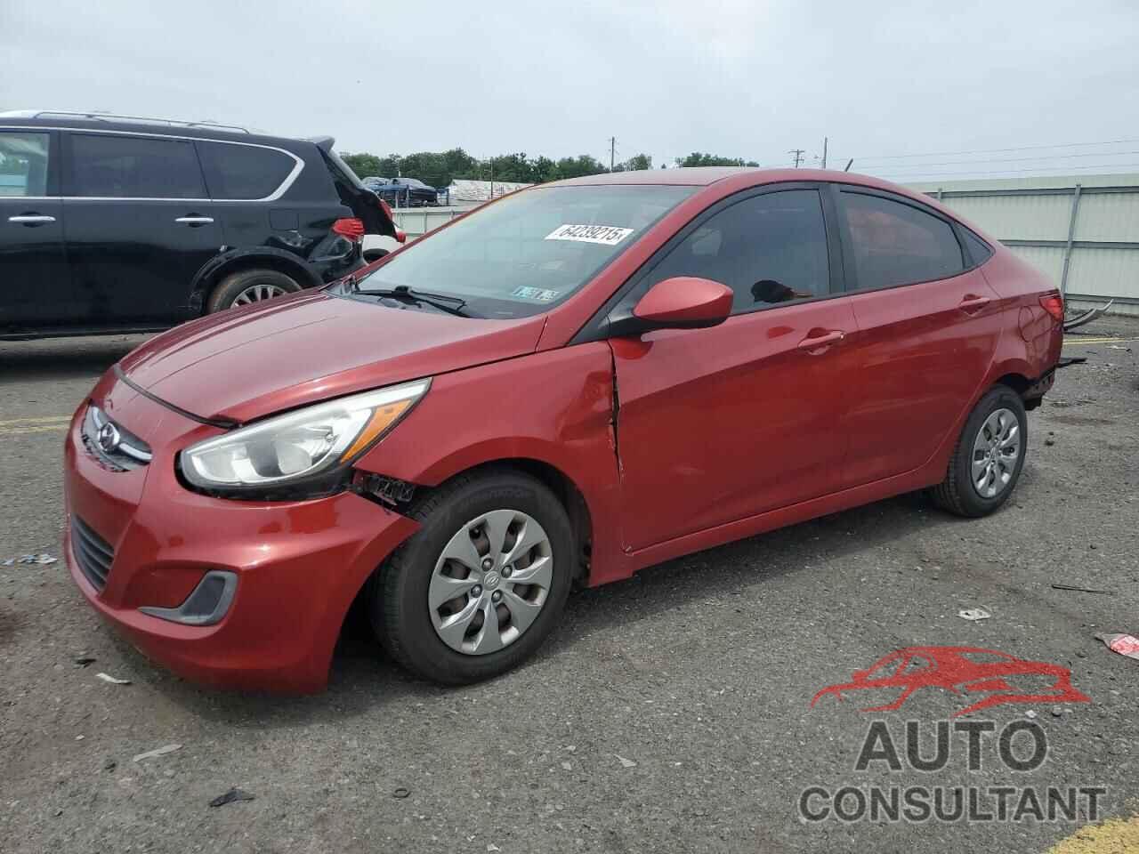 HYUNDAI ACCENT 2017 - KMHCT4AE0HU361413