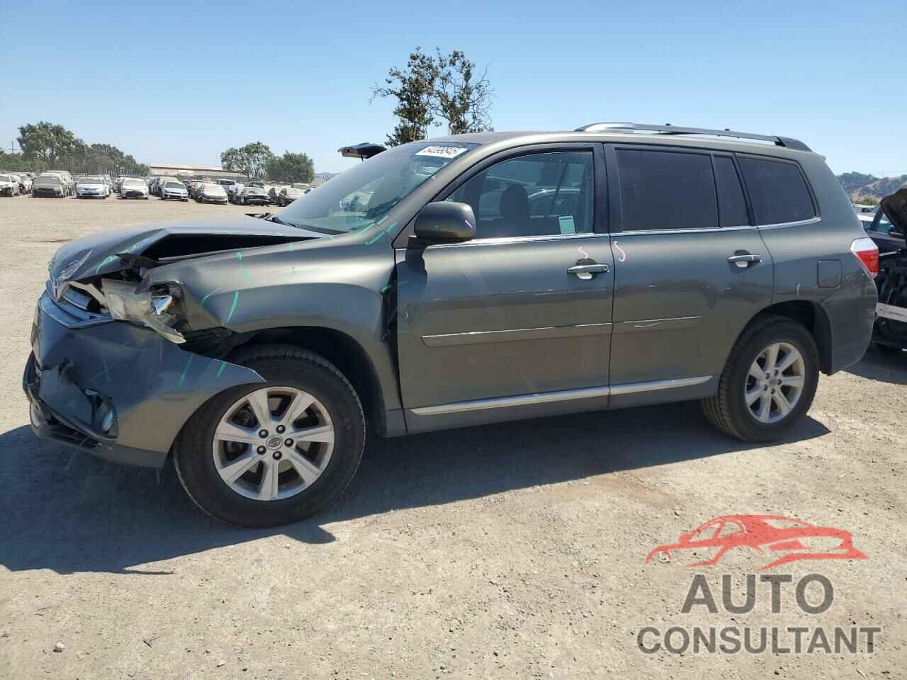 TOYOTA HIGHLANDER 2012 - 5TDBK3EH6CS136248
