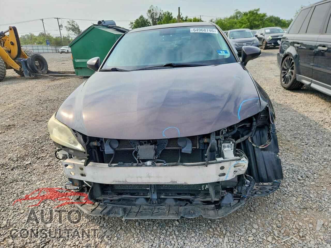 LEXUS CT 200 2012 - JTHKD5BHXC2074899