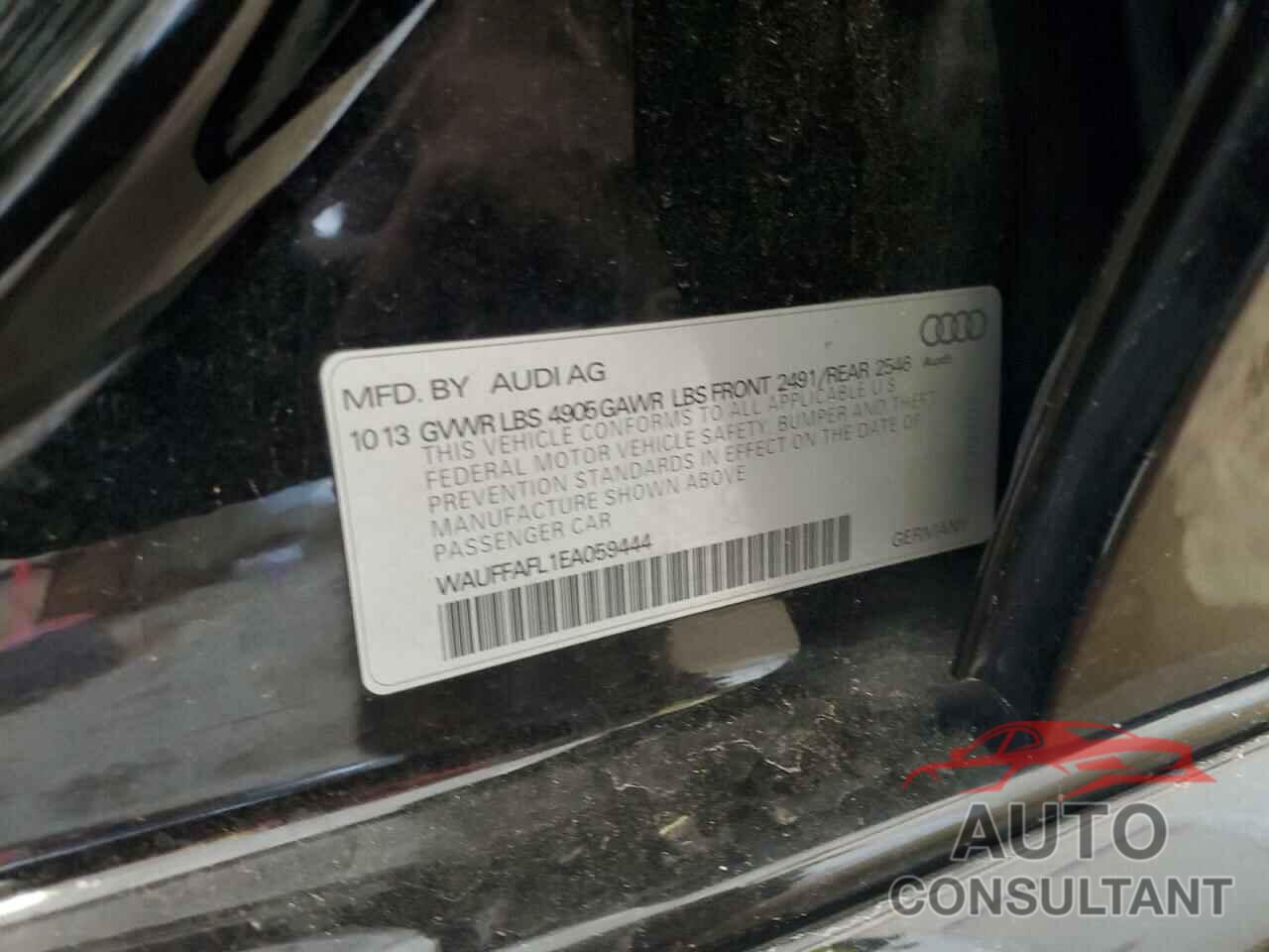 AUDI A4 2014 - WAUFFAFL1EA059444